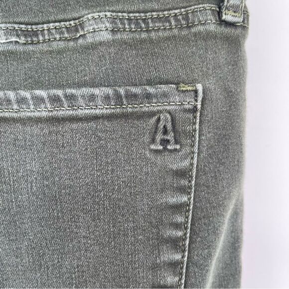 Articles of Society Sarah Linden Women’s Dark Green Skinny Denim Jeans Size 24 - Picture 14 of 16